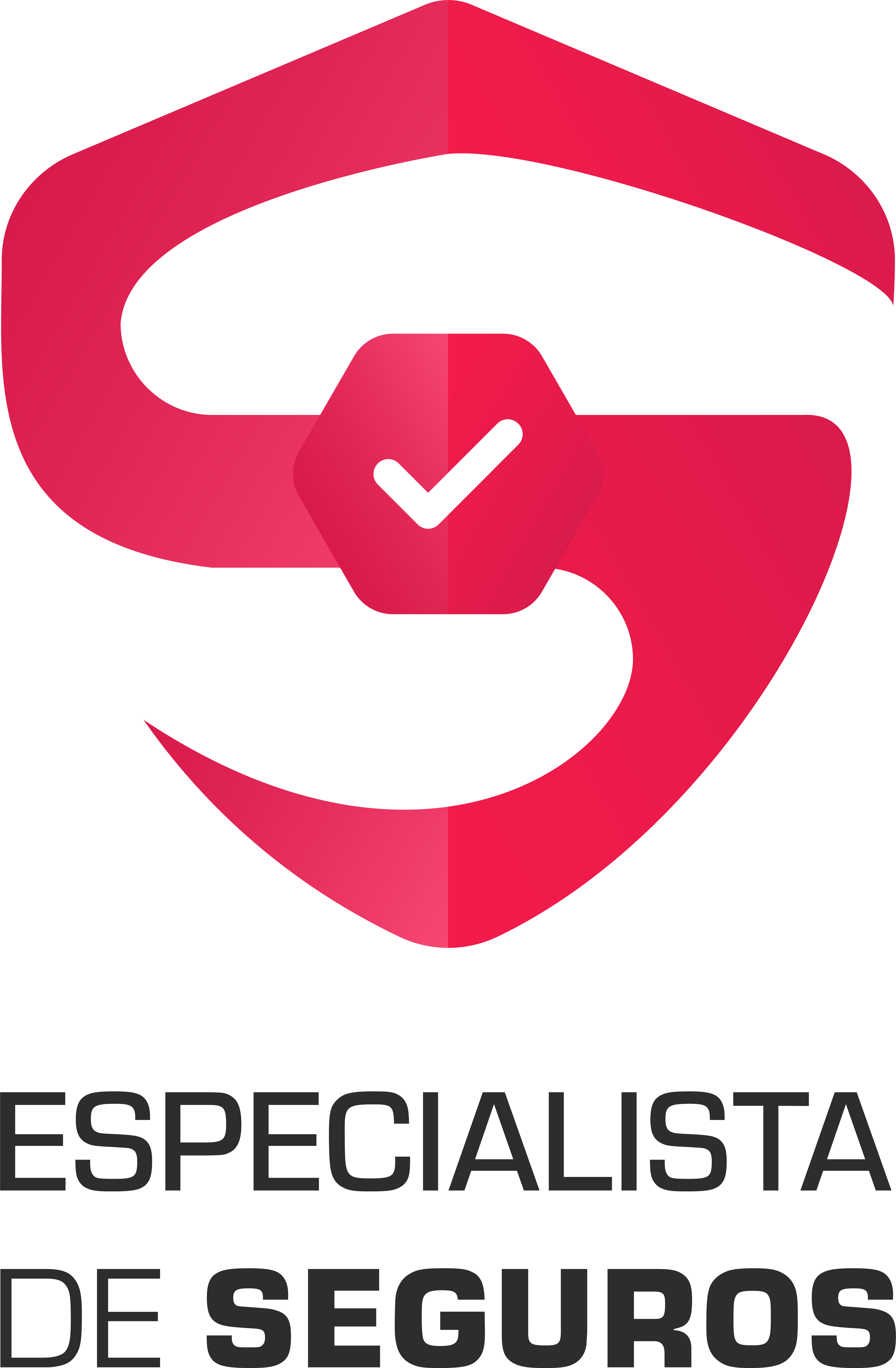 Logotipo Especialista de Seguros em formato vertical